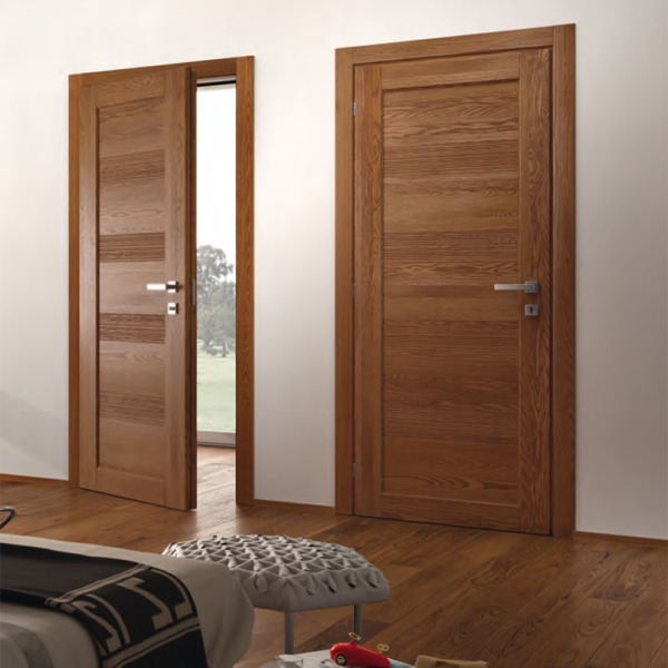 Garofoli - Porta blindata Sovrana porta blindata con pannello Gavisio mod. Cinze 5PA4IN, rovere teak