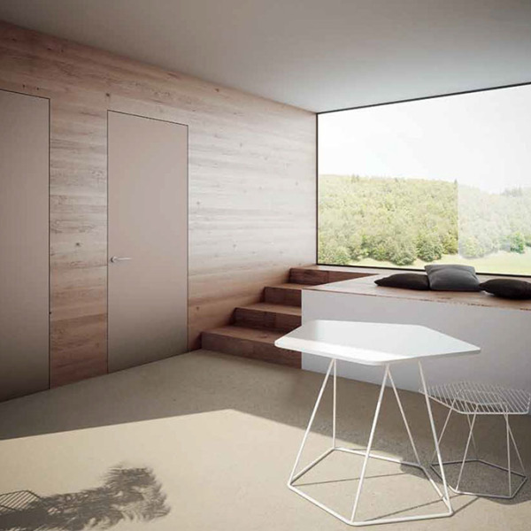 Henry Glass - Filomuro Adela - Porte a battente laccate stipiti Plain